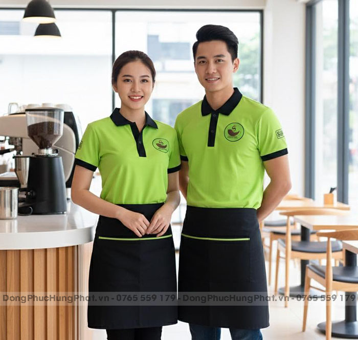 đồng phục nhà hàng, quán ăn, quán cafe
