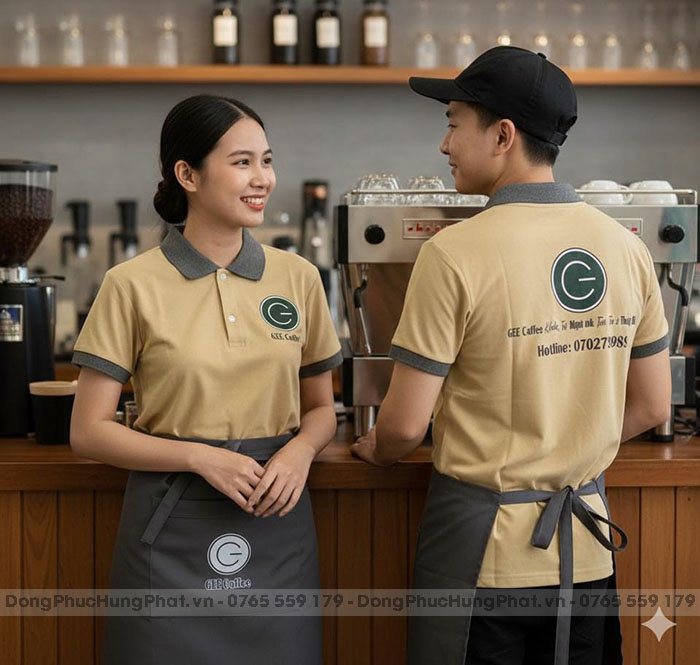 đồng phục nhà hàng, quán ăn, quán cafe
