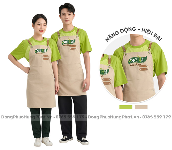 đồng phục nhà hàng, quán ăn, quán cafe
