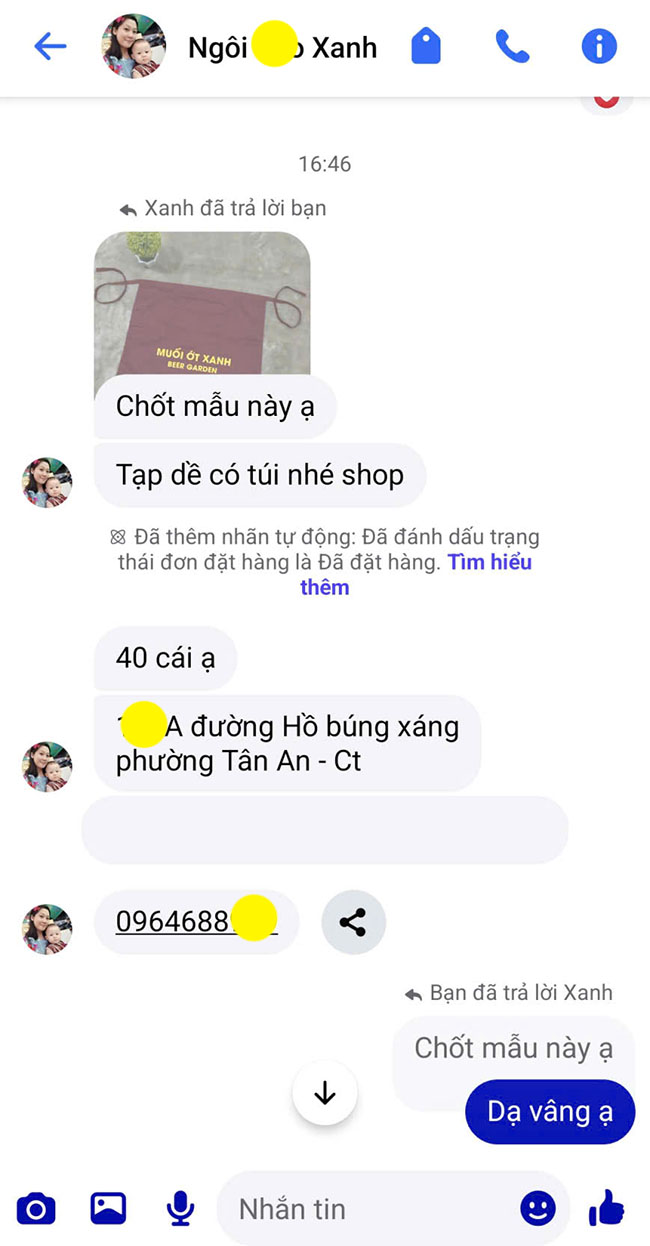 in 40 tạp dề ngắn màu đỏ đô cho muối ớt xanh beer garden Cần Thơ