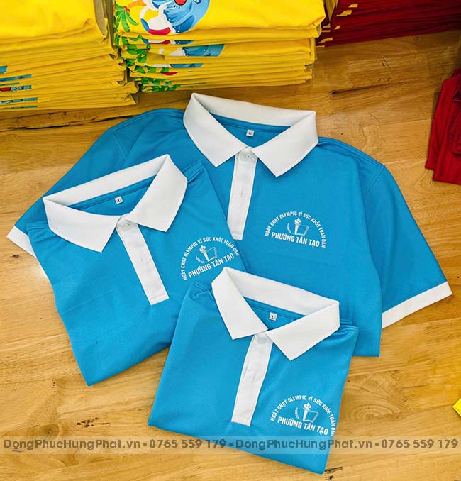 in áo thun theo yêu cầu cho sự kiện cộng đồng phường Tân Tạo, TPHCM