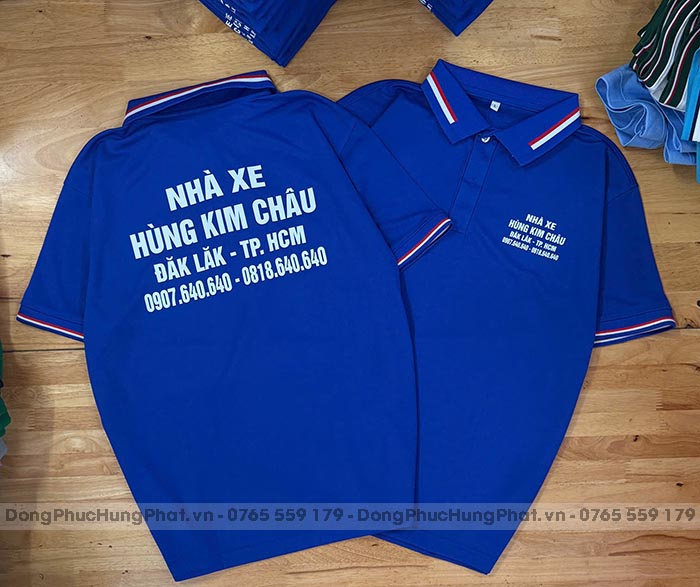may áo thun đồng phục công nhân giá rẻ