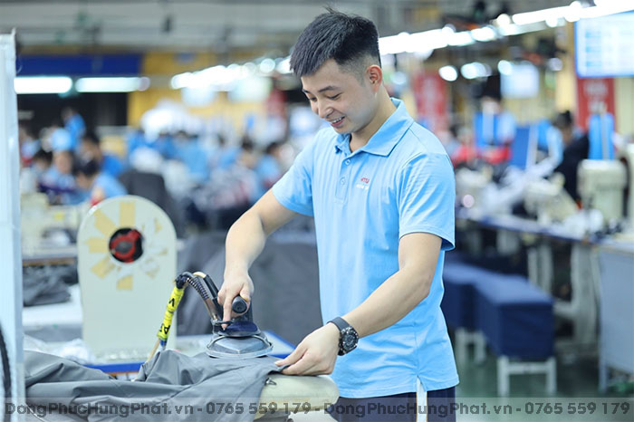 may áo thun đồng phục công nhân giá rẻ