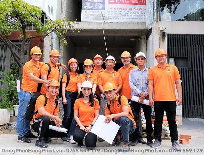 may áo thun đồng phục công nhân giá rẻ
