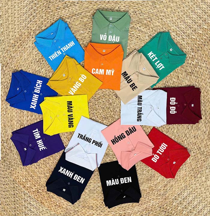 sỉ áo thun trơn 100% cotton