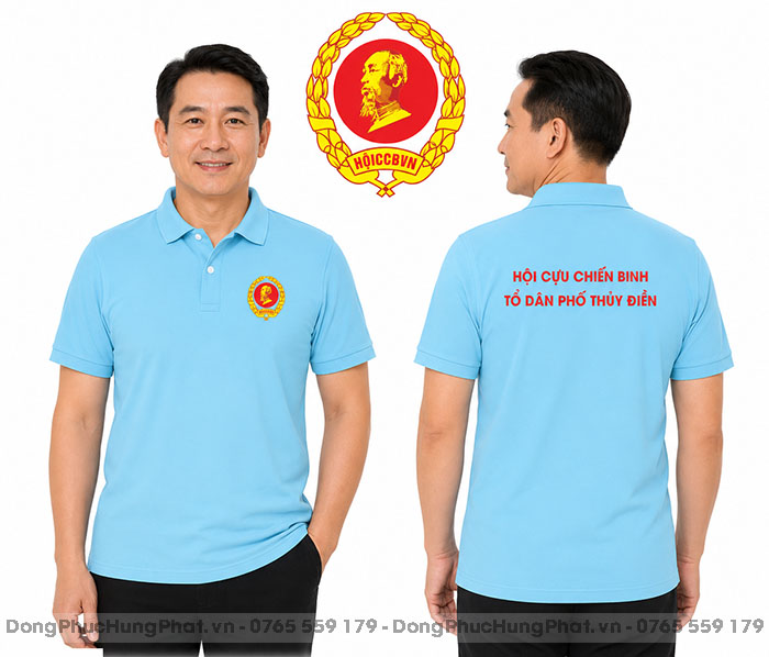 áo thun đồng phục hội cựu chiến binh việt nam