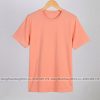 áo thun trơn cotton 100 màu hồng dâu