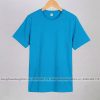 áo thun trơn cotton 100 màu thiên thanh