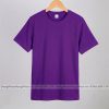 áo thun trơn cotton 100 màu tím huế
