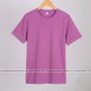 áo thun trơn cotton 100 màu tím môn