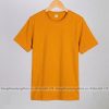 áo thun trơn cotton 100 màu vàng bò