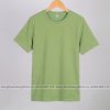 áo thun trơn cotton 100 màu xanh vỏ đậu