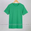 áo thun trơn cotton 100 màu xanh két lợt