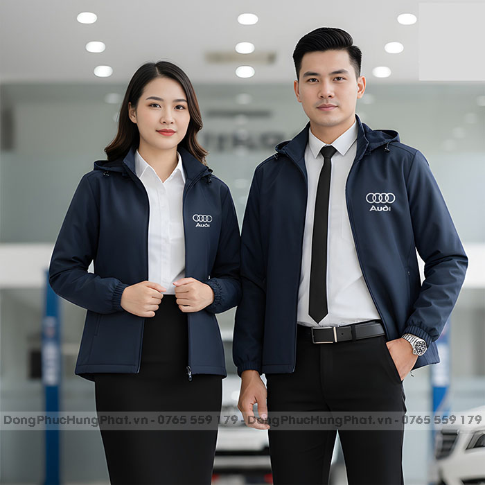 may áo gió theo yêu cầu