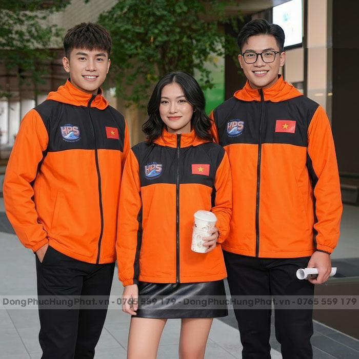 may áo gió theo yêu cầu