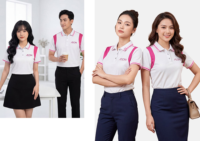may đồng phục long an