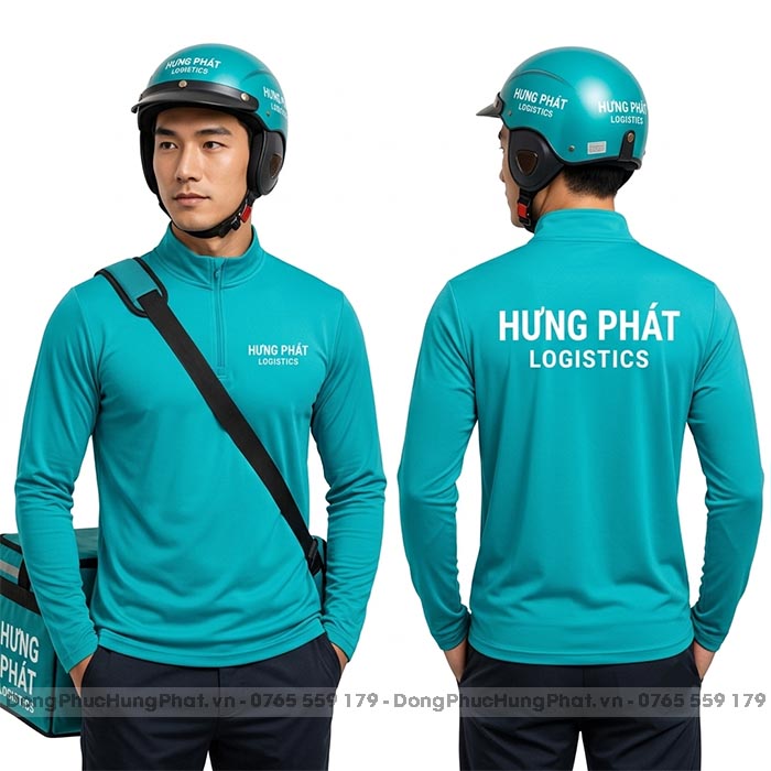 may đồng phục shipper, tài xế, nhân viên giao hàng