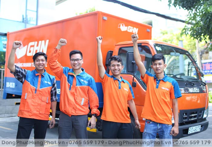 may đồng phục shipper, tài xế, nhân viên giao hàng