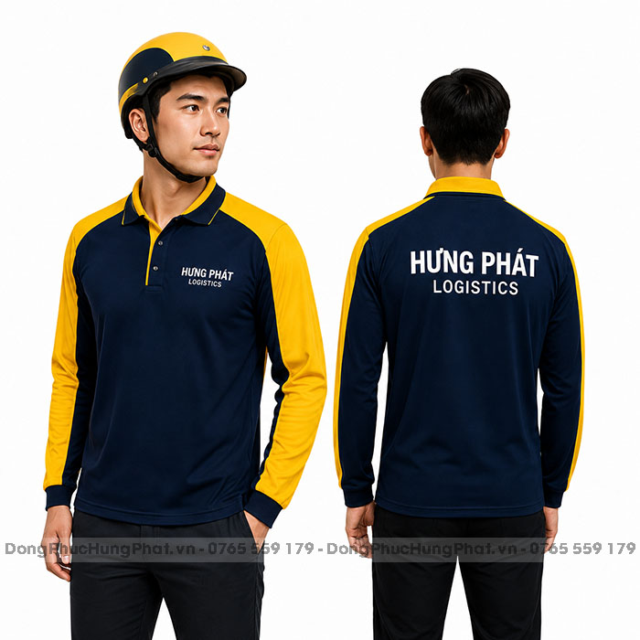may đồng phục shipper, tài xế, nhân viên giao hàng