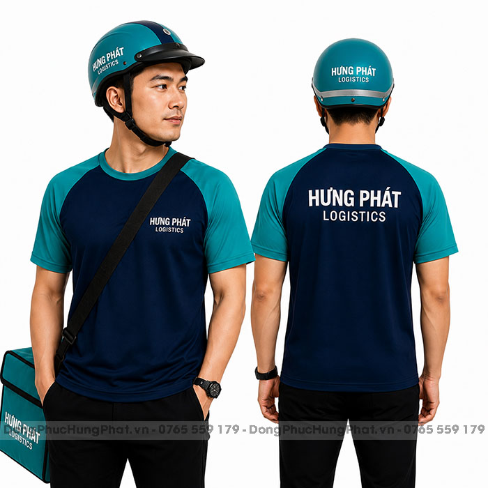 may đồng phục shipper, tài xế, nhân viên giao hàng