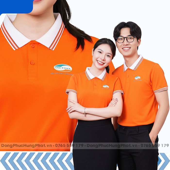 xưởng may áo polo đồng phục theo yêu cầu