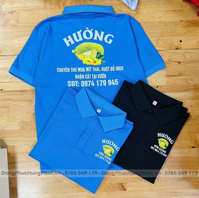 xưởng may áo polo đồng phục theo yêu cầu