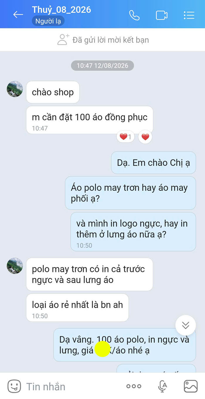 100 áo thun polo đồng phục công ty hà gia phát, hưng yên