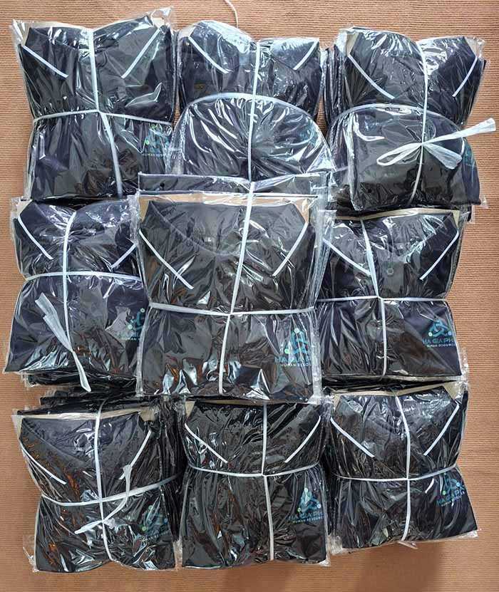 100 áo thun polo đồng phục công ty hà gia phát, hưng yên
