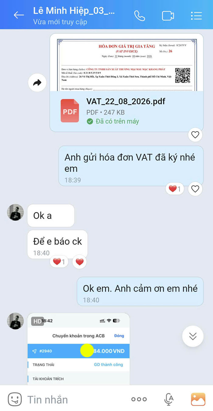 140 áo khoác đồng phục công ty goka đồng nai lần 2