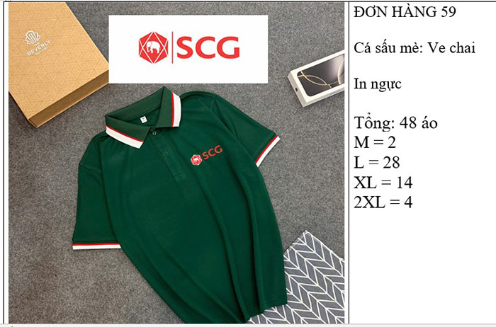 48 áo thun đồng phục công ty du lịch lữ hành unitourist SCG