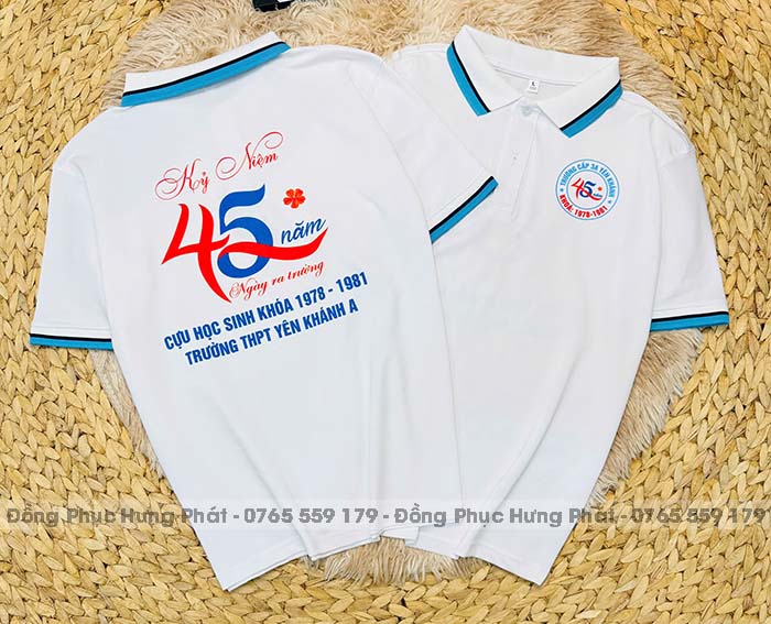áo đồng phục họp lớp 45 năm
