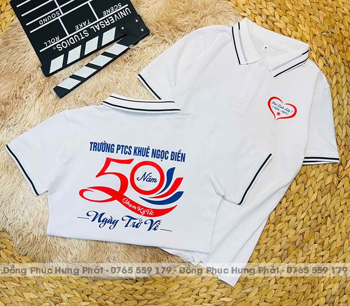 áo đồng phục họp lớp 50 năm