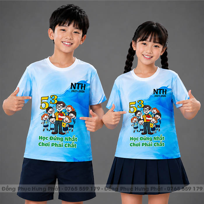 áo lớp in 3d đẹp
