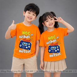 áo lớp màu cam