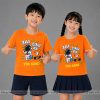 áo lớp màu cam