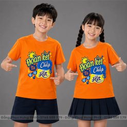 áo lớp màu cam