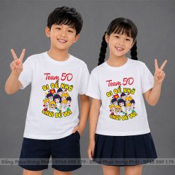 áo lớp màu trắng