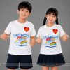 áo lớp màu trắng