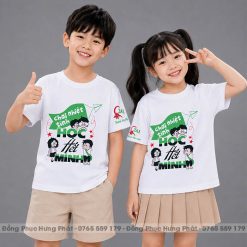 áo lớp màu trắng