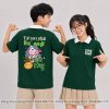 áo polo đồng phục lớp màu xanh rêu