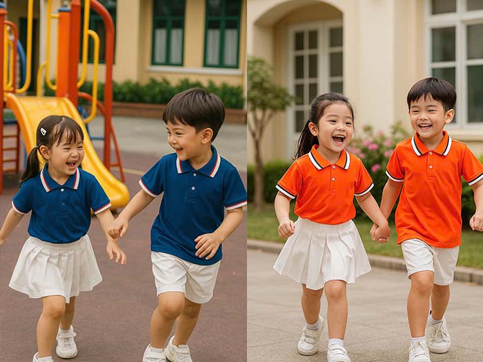 đồng phục mầm non đẹp