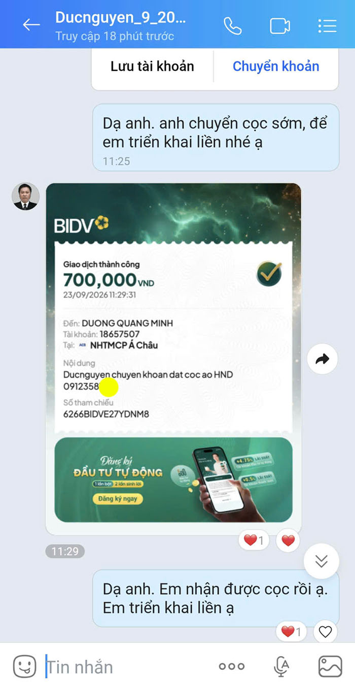 30 áo đồng phục hội nông dân xã Mậu Duệ, Hà Giang