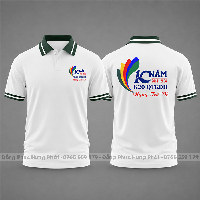 áo đồng phục họp lớp 10 năm