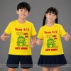 áo lớp màu vàng