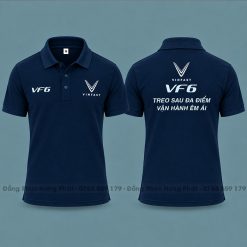 áo thun đồng phục doanh nghiệp vinfast màu xanh đen