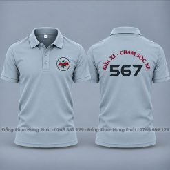 áo thun đồng phục sửa xe máy, tiệm rửa xe