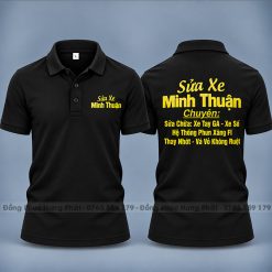 áo thun đồng phục sửa xe máy, tiệm rửa xe