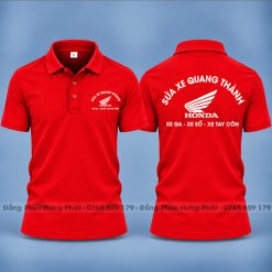 áo thun đồng phục sửa xe máy, tiệm rửa xe