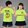 áo thun lớp màu xanh cốm