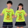 áo thun lớp màu xanh cốm